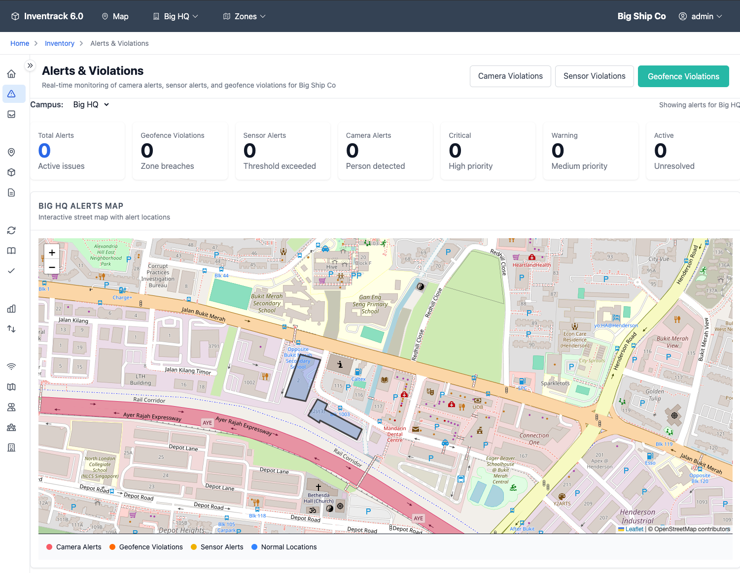 Alert Management Dashboard